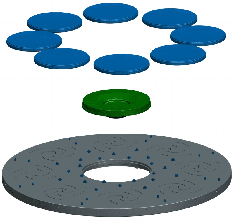 SiC Coating Set Disc