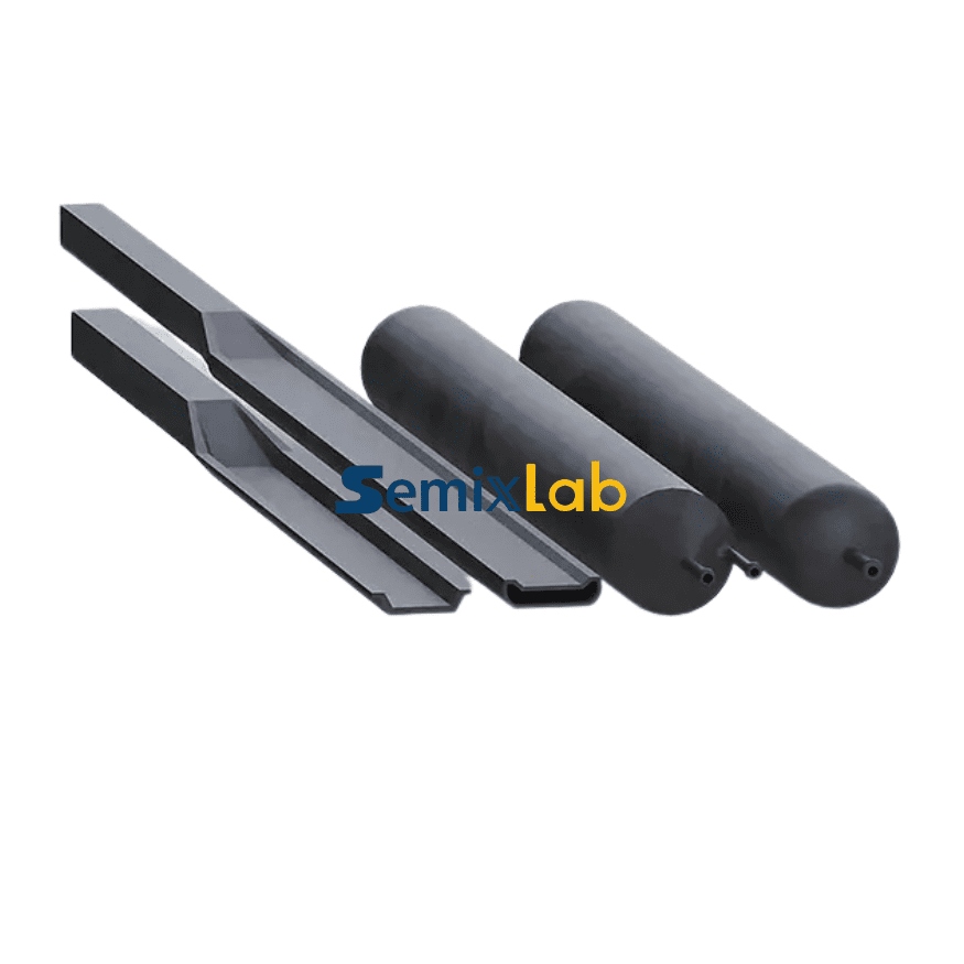 High purity sintered sic furnace tubes