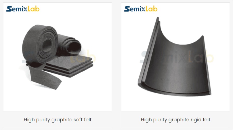 High purity graphite hard felt graphite soft felt
