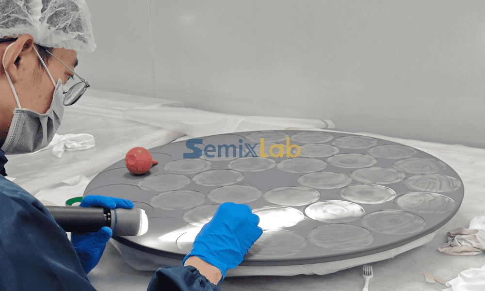 Surface condition inspection and evaluation during the cleaning process